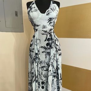 Free People Linen Maxi Dress